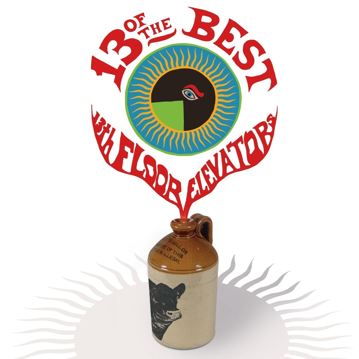 Afbeelding van 13th Floor Elevators - 13 Of The Best Of The 13th Floor Elevators