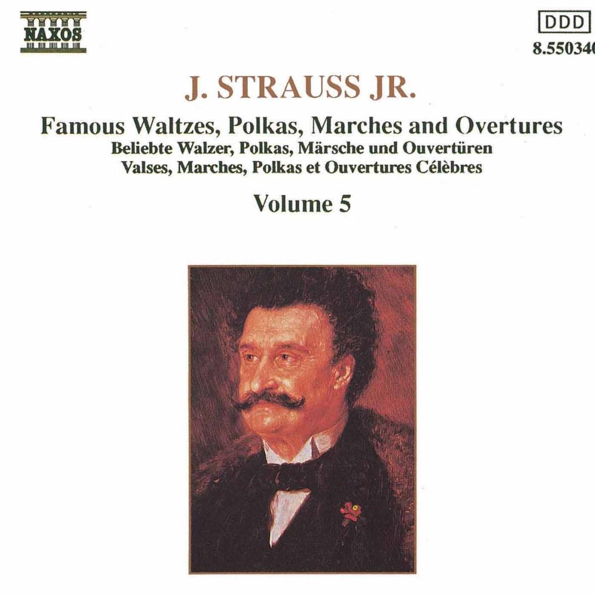 Afbeelding van Various Artists - The Best Of J Strauss Jr 5