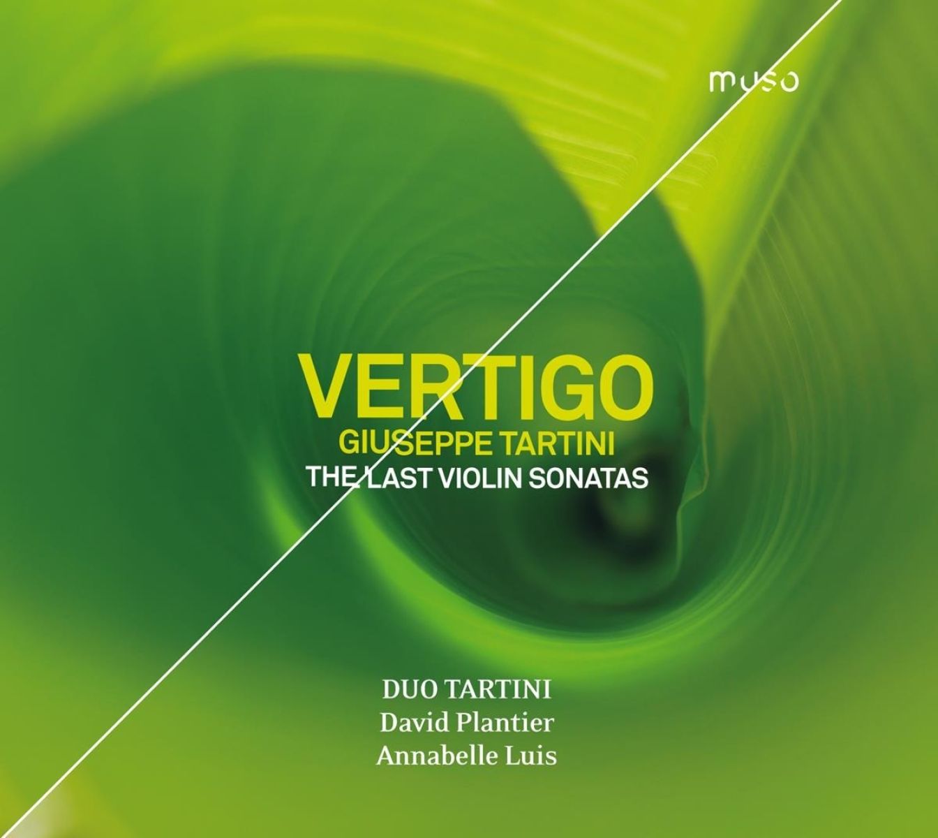 Afbeelding van Vertigo - Giuseppe Tartini, The Last Violin Sonatas
