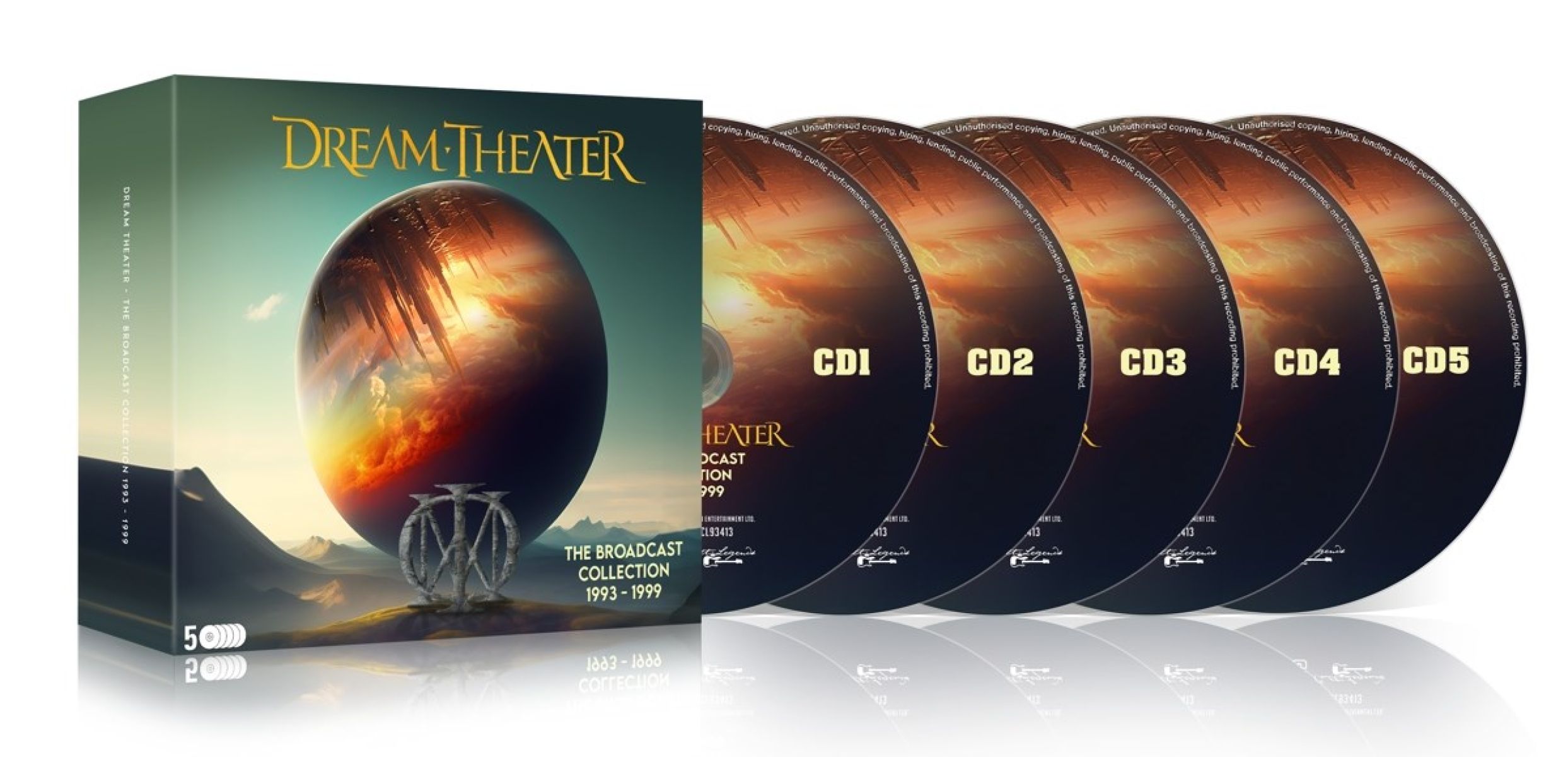 Afbeelding van Dream Theater - The Broadcast Collection 1993-1999