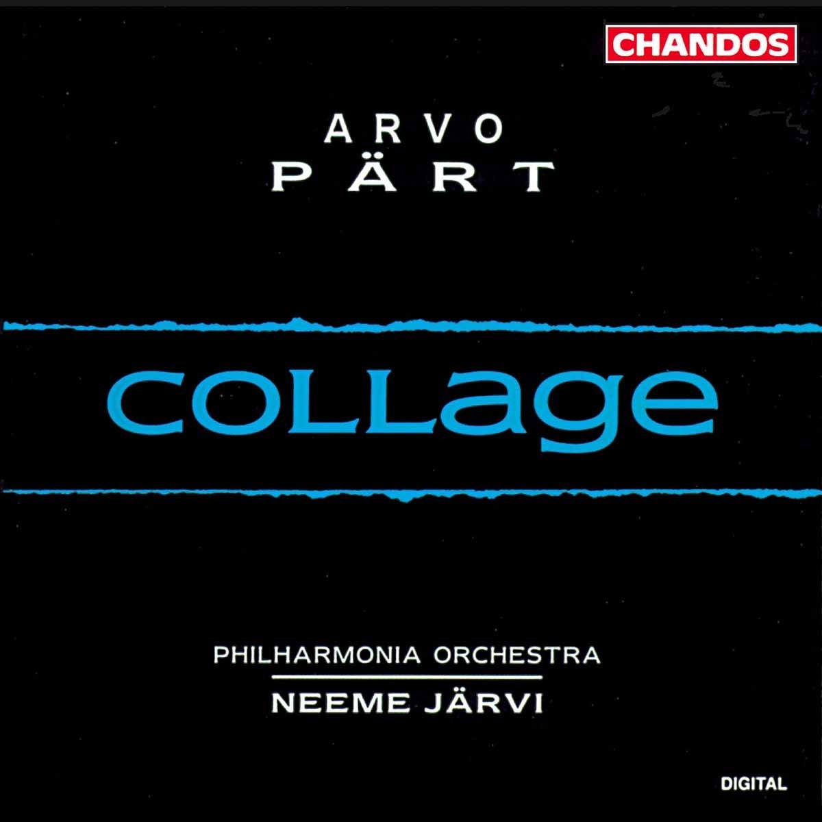 Afbeelding van Boris Berman, Philharmonia Orchestra, Neeme Järvi - Pärt: Collage