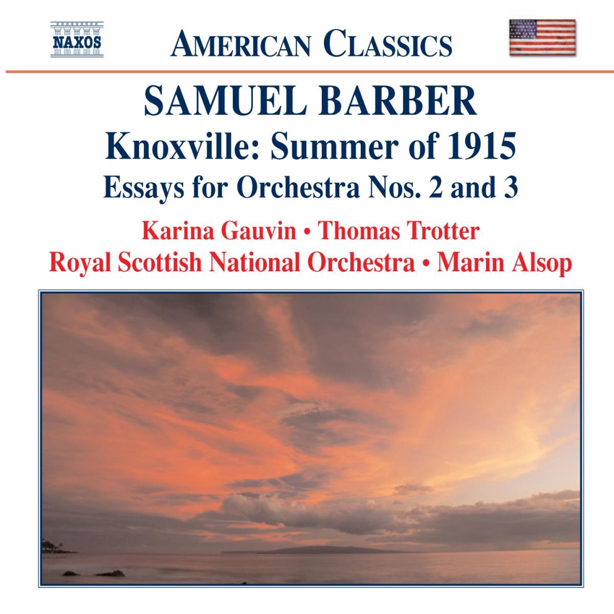 Afbeelding van Royal Scottish National Orchestra, Marin Alsop - Barber: Knoxville Summer Of 1915 | Toccata