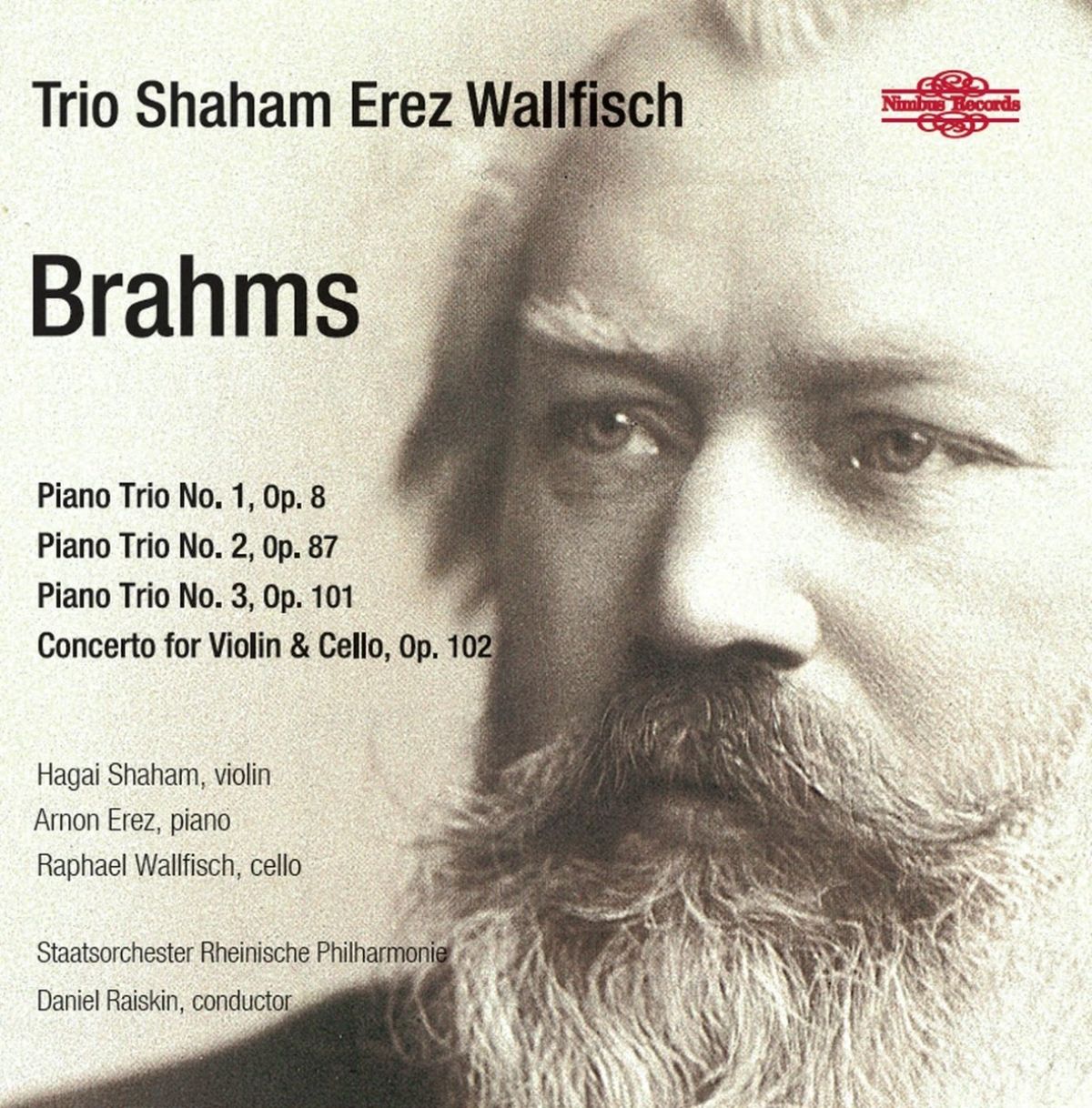 Afbeelding van Trio Shaham Erez Wallfisch - Brahms