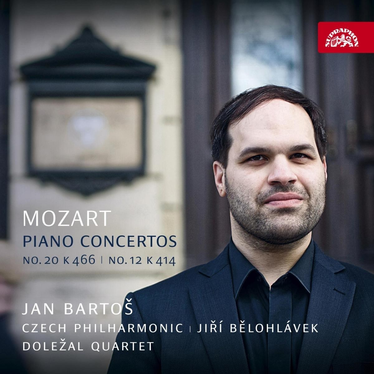 Afbeelding van Mozart: Piano Concertos No. 20 K466 & No. 12 K414