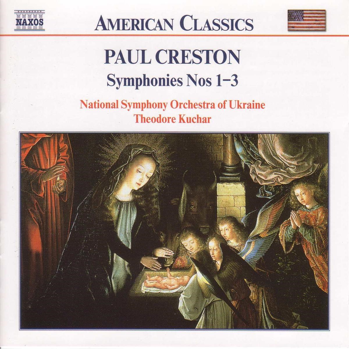 Afbeelding van National Symphony Orchestra Of Ukraine, Theodore Kuchar - Creston: Symphonies Nos. 1-3