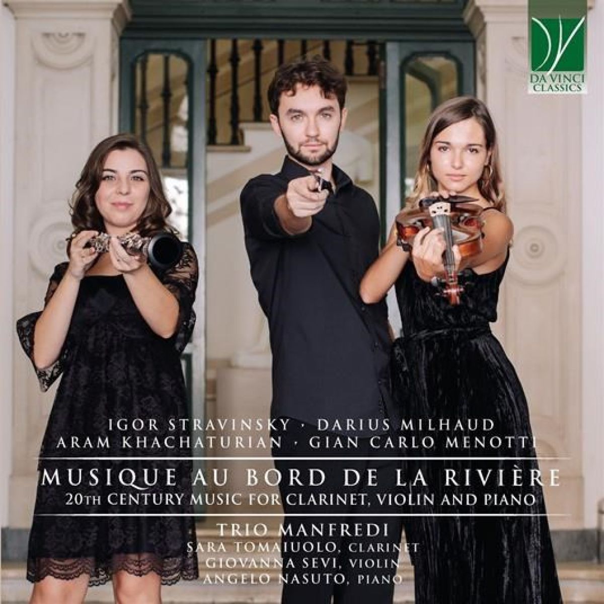 Trio Manfredi - Musique Au Bord De La Rivière (20th Century Music For Clarinet, Violin And Piano)