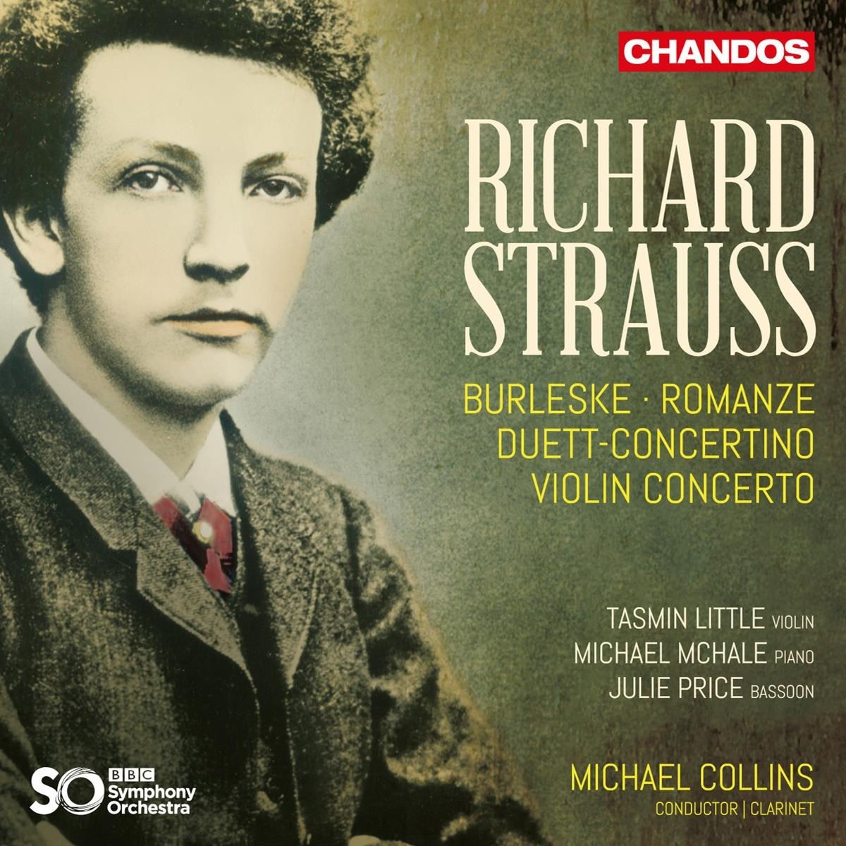 Tasmin Little, Michael McHale, Julie Price, Michael Collins - Strauss: Concertante Works