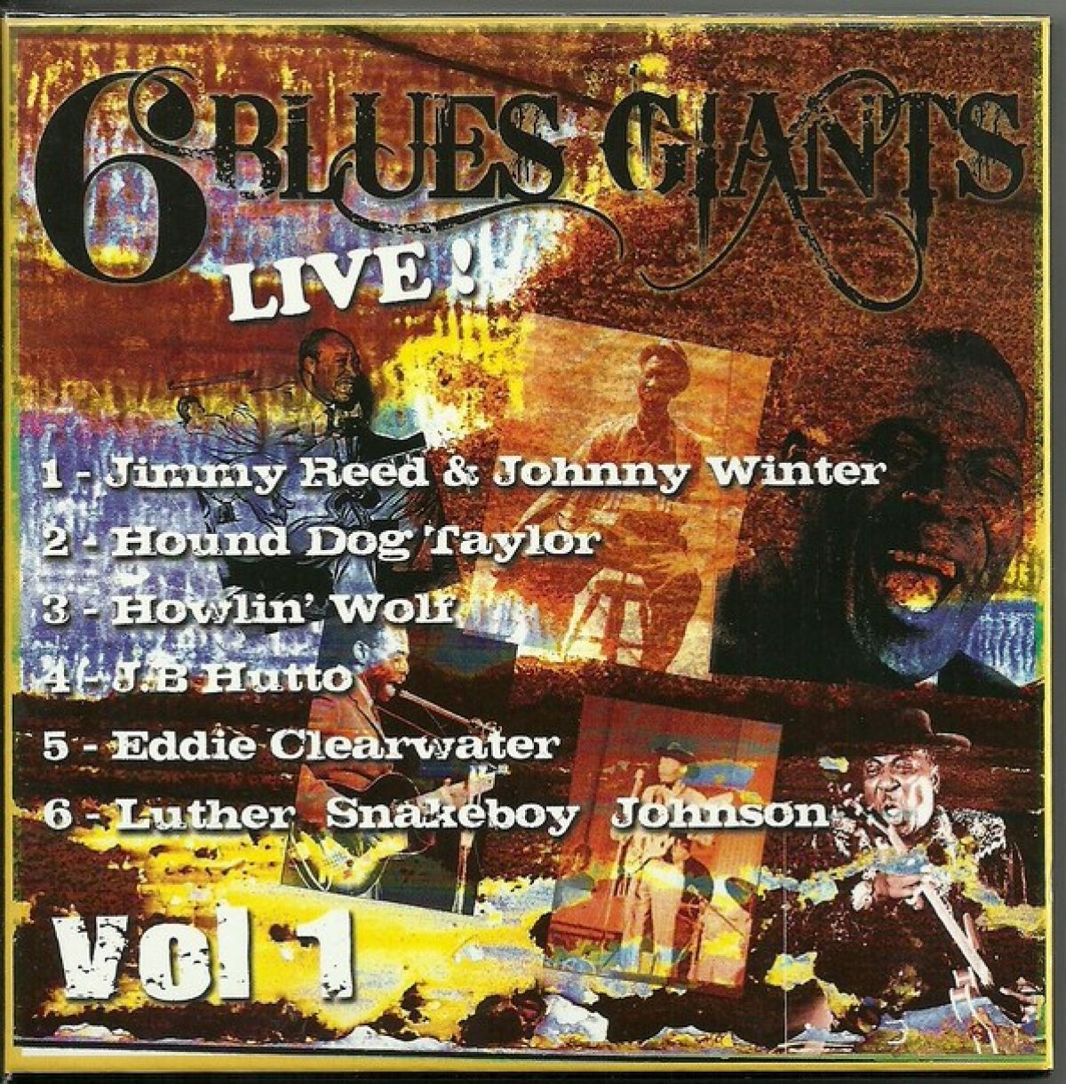 Afbeelding van 6 Blues Giants Live 1