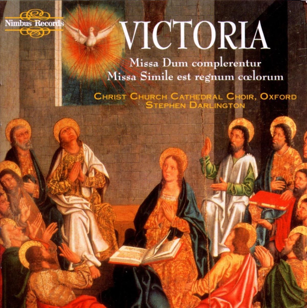 Afbeelding van Christ Church Cathedral Choir, Stephen Darlington - Victoria: Missa Dum Complerentur, Missa Simile Est Regnum Coelorum