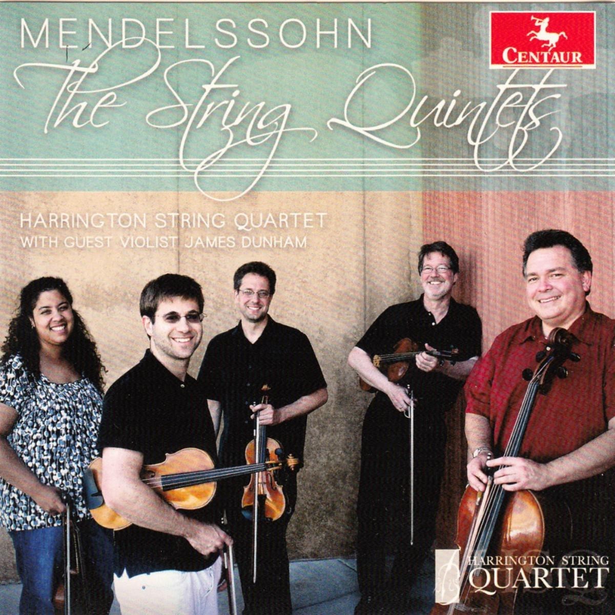 Afbeelding van James Dunham & Harrington String Quartet - Mendelssohn: The String Quintets
