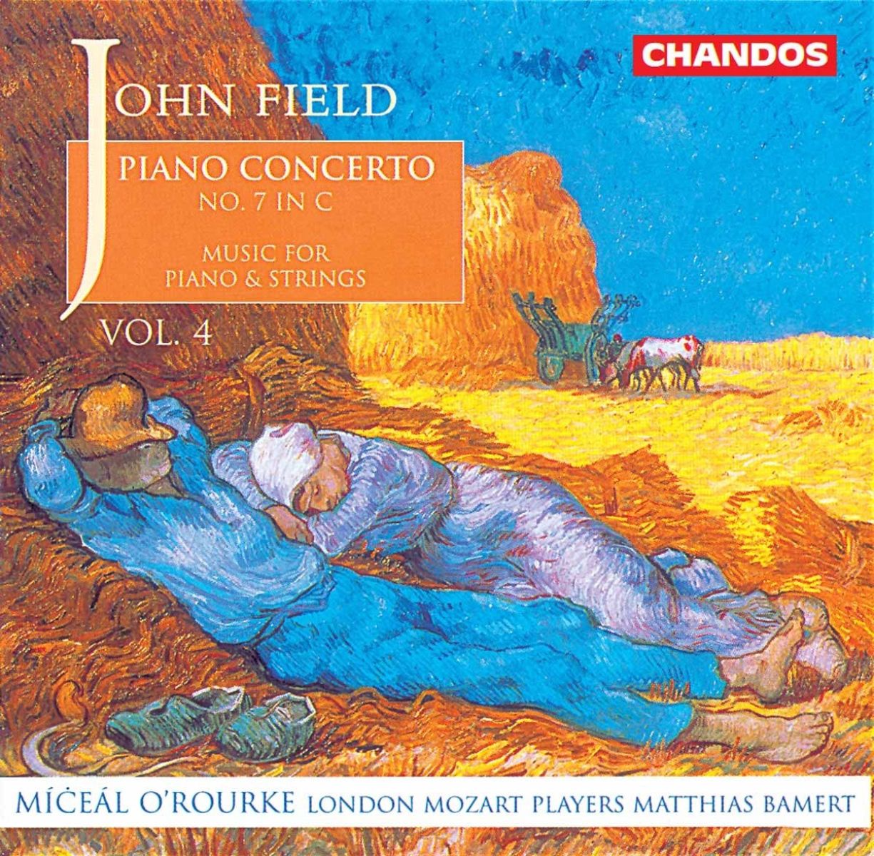 Afbeelding van Miceál O'Rourke, London Mozart Players, Matthias Bamert - Field: Piano Concerto No.7