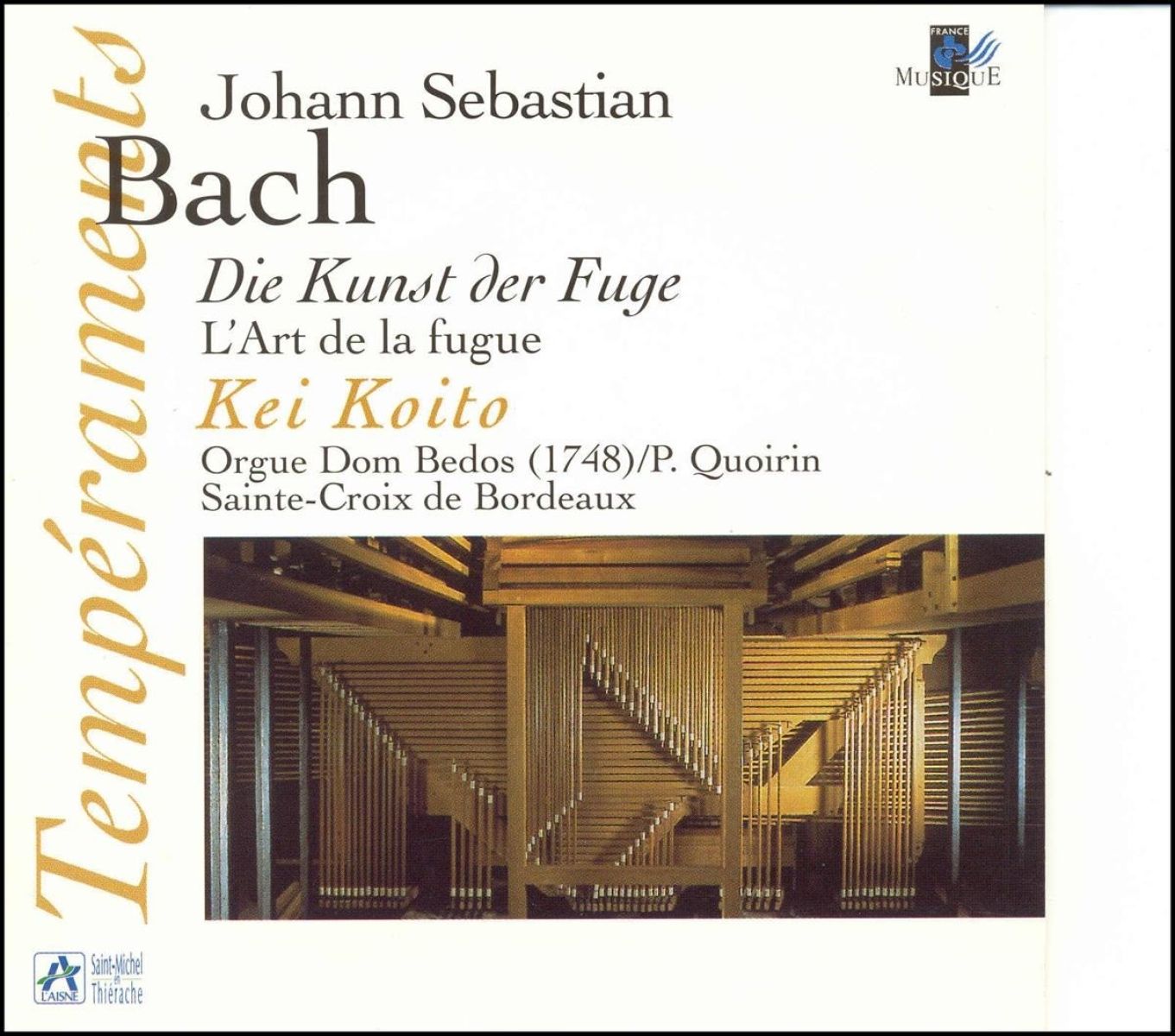 Afbeelding van Kei Koito - J.S. Bach: Die Kunst De Fuge