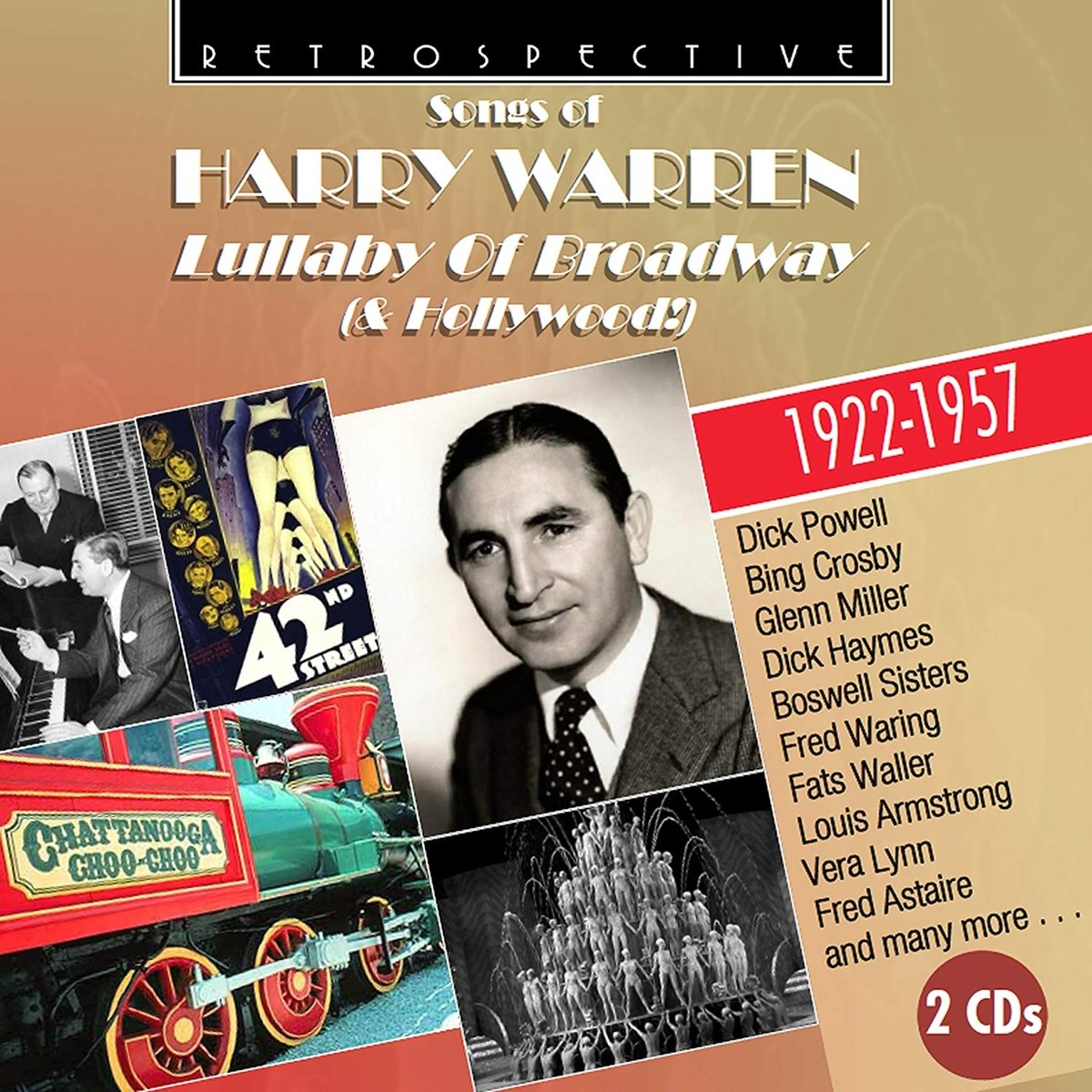 Afbeelding van Dick Powell, Bing Crosby, Glenn Miller, Louis Armstrong - Songs Of Harry Warren: Lullaby Of Broadway (& Hollywood)