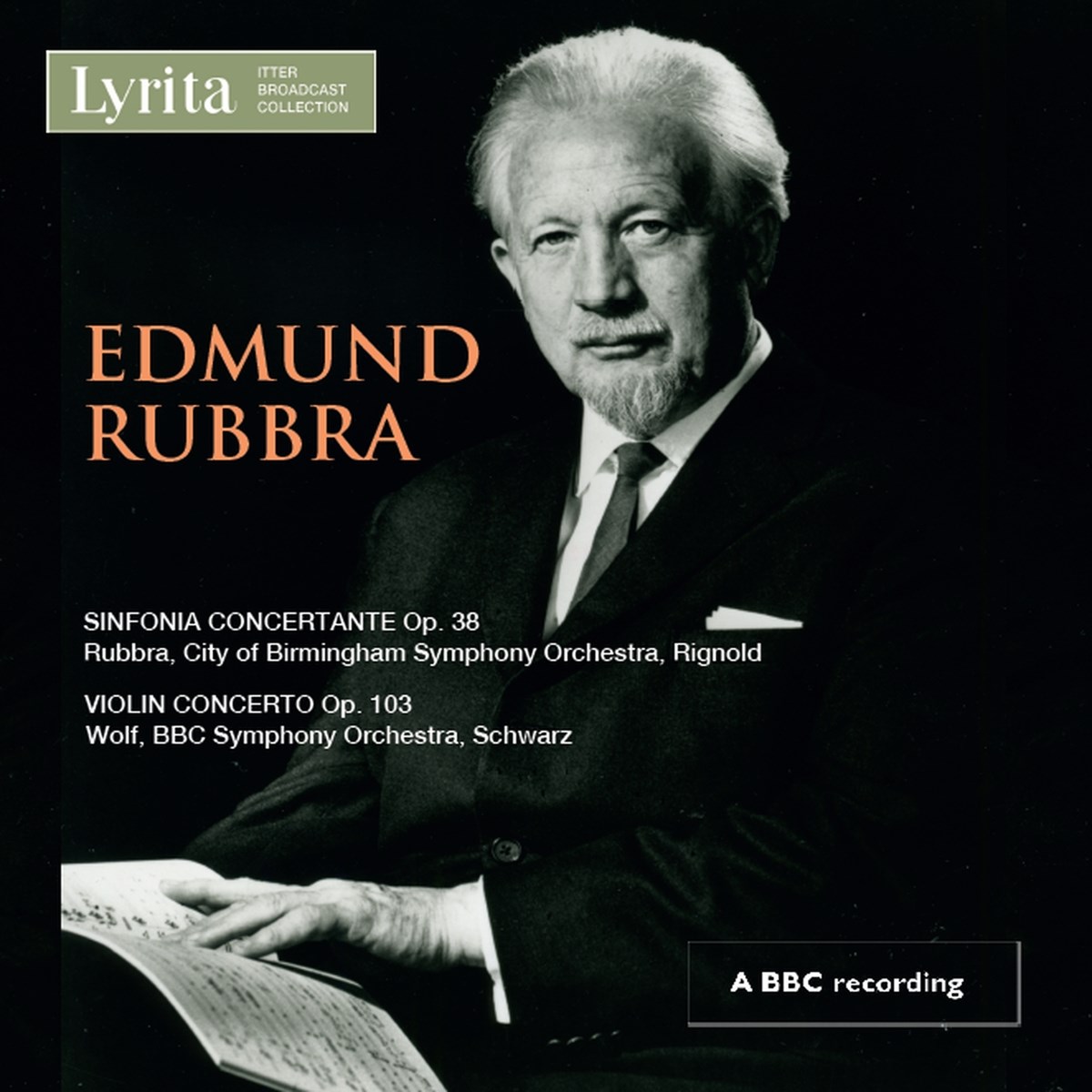Afbeelding van City Of Birmingham Symphony Orchestra, Hugo Rignold, Endre Wolf, BBC Symphony Orchestra, Rudolf Schwarz - Sinfonia Concertante, Op. 38 | Violin Concerto, Op. 103