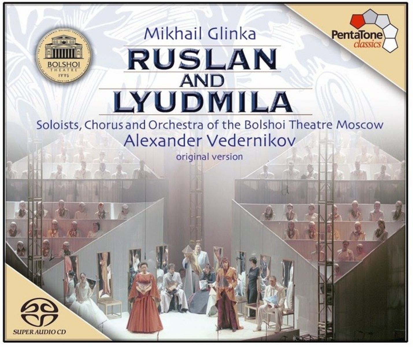 Afbeelding van Various Artists & Orchestra Of The Bolshoi Theatre Moscow - Glinka: Ruslan And Lyudmila