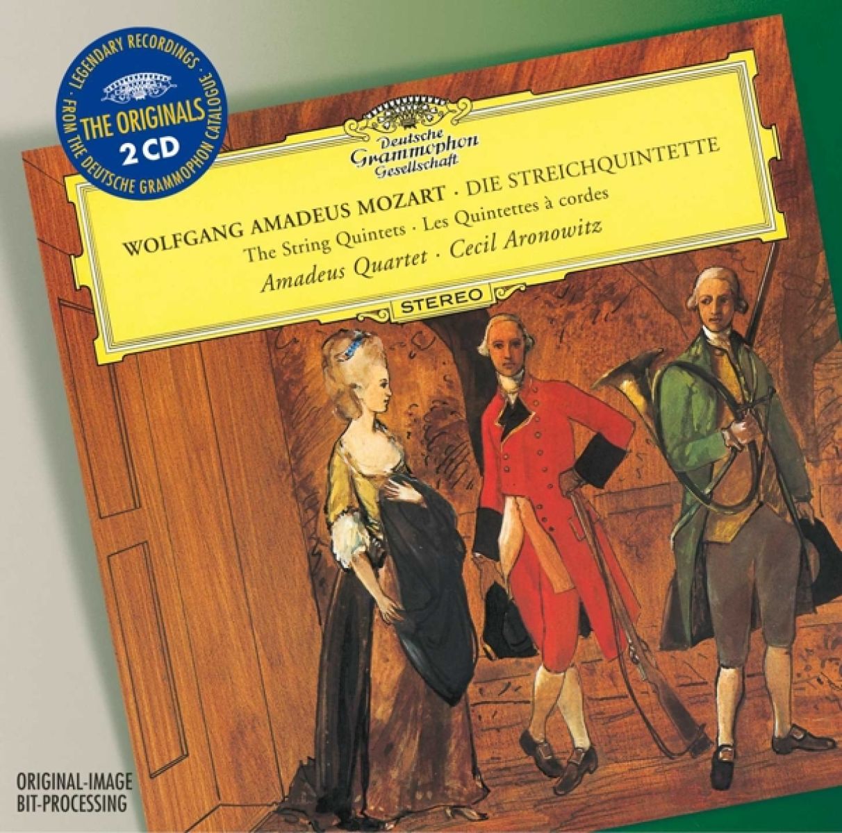 Afbeelding van Cecil Aronowitz, Amadeus Quartet - Mozart: The String Quintets