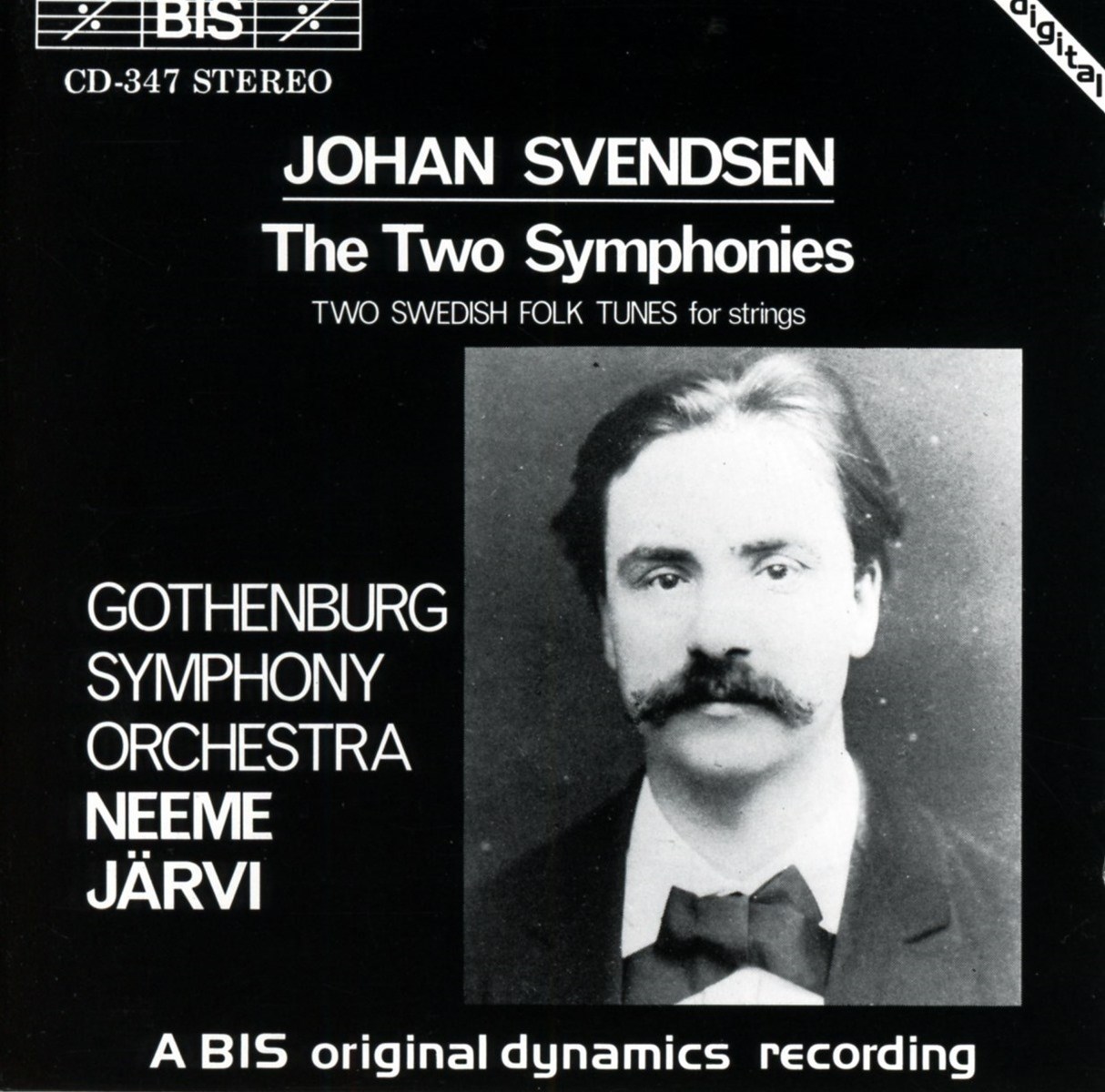 Afbeelding van Gothenburg Symphony Orchestra, Neeme Järvi - Svendsen: The Two Symphonies