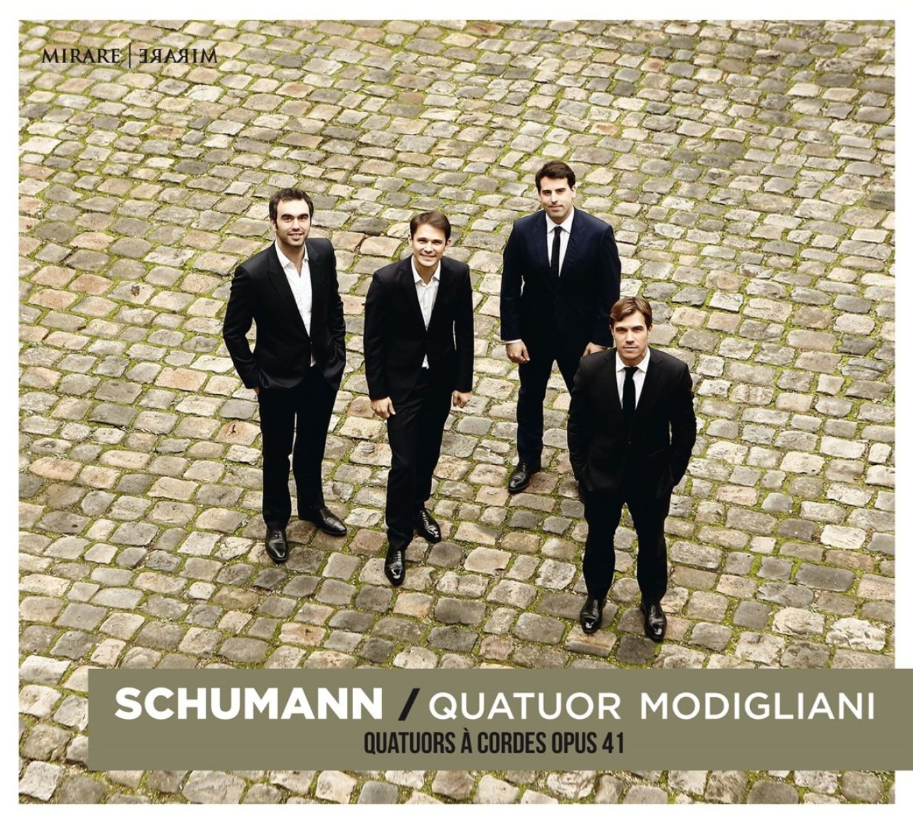 Afbeelding van Quatuor Modigliani - Schumann: String Quartet Op.41