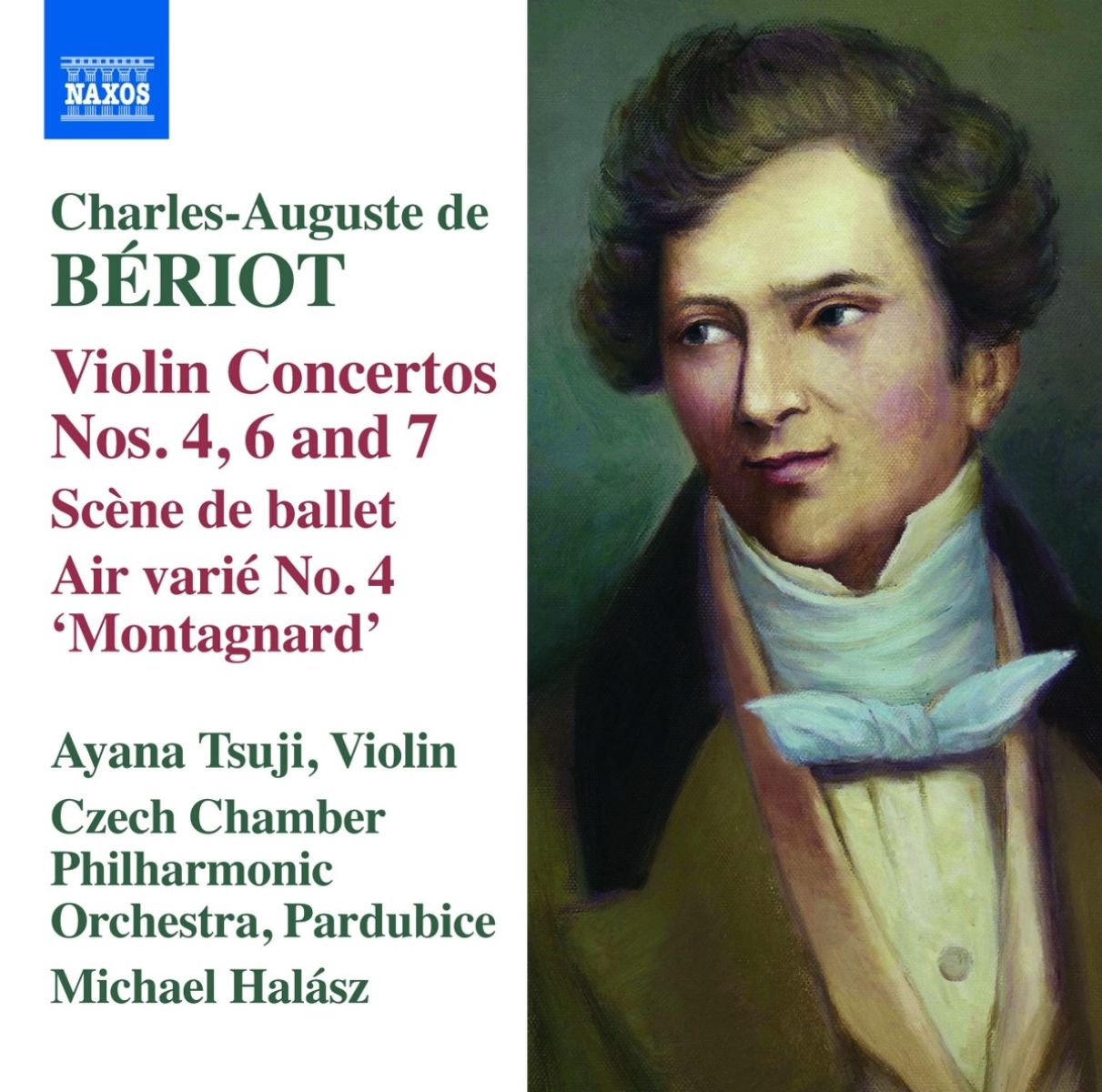 Afbeelding van Ayana Tsuji, Czech Chamber Philharmonic Orchestra Pardubice, Michael Halász - Bériot: Violin Concertos Nos. 4, 6 And 7 Scène De Ballet