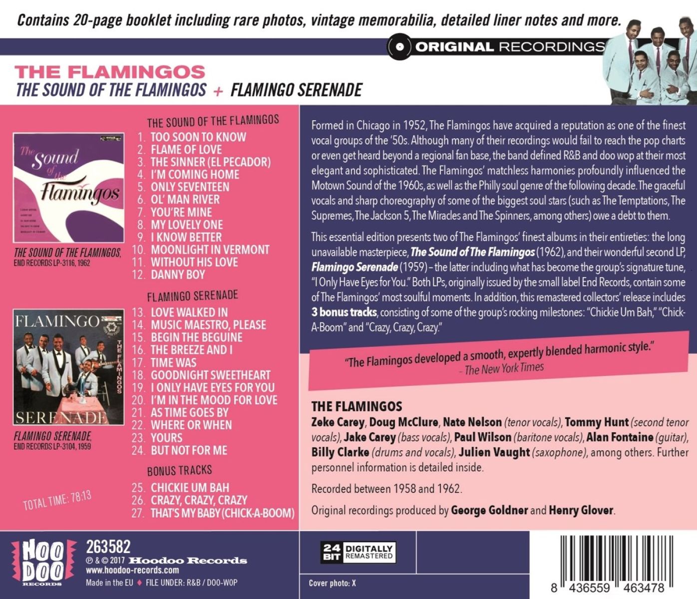 Afbeelding van Sound Of The Flamingos/ Flamingo Serenade