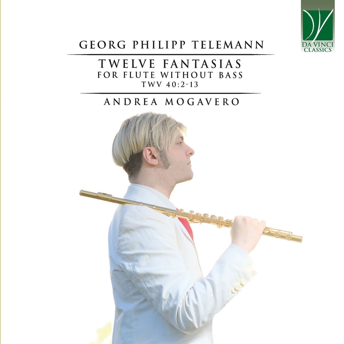 Andrea Mogavero - Telemann: Twelve Fantasias For Flute Without Bass TWV 40:2-13