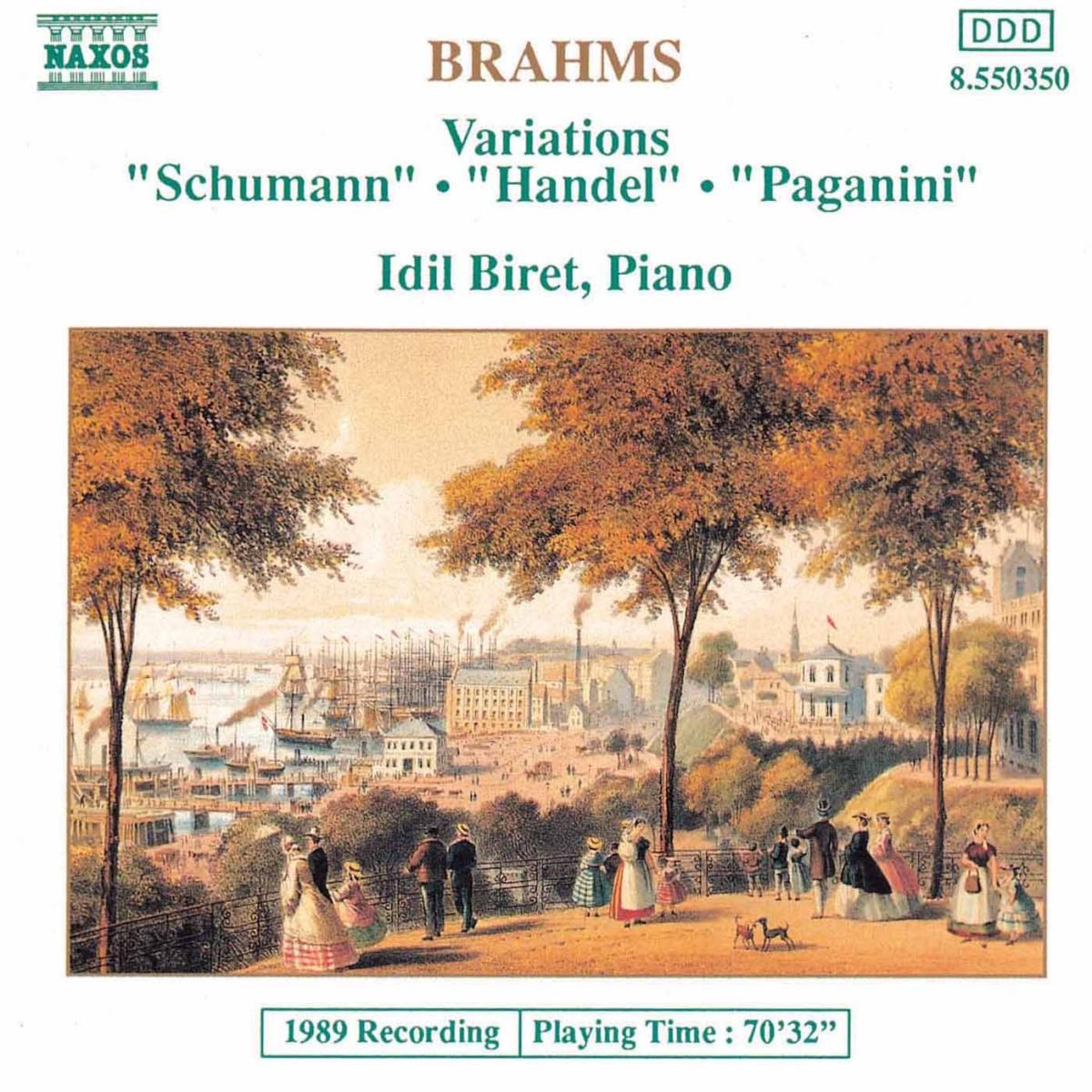 Afbeelding van Idil Biret - Brahms: Variations