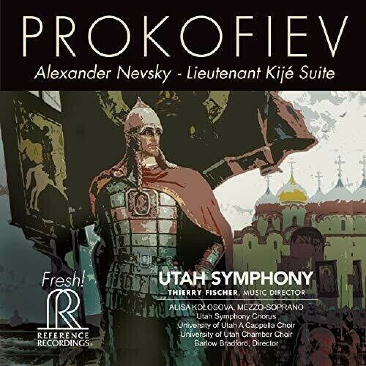 Afbeelding van Utah Symphony, Thierry Fischer - Prokofiev: Alexander Nevsky / Lieutenant Kije Suit