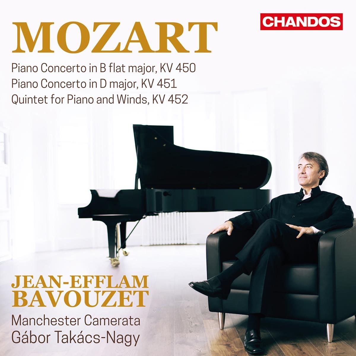 The Jean-Efflam Bavouzet, The Manchester Camerata, Gábor Takács-Nagy - Mozart: Piano Concertos Vol.3