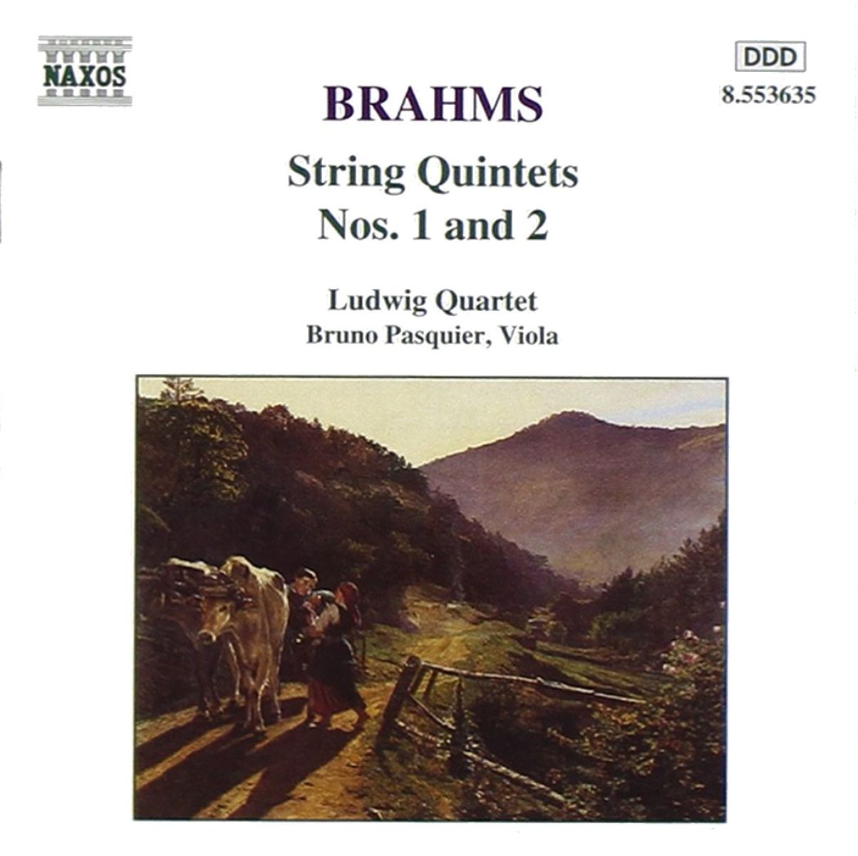 Afbeelding van Ludwig Quartet - Brahms: String Quintets 1 & 2