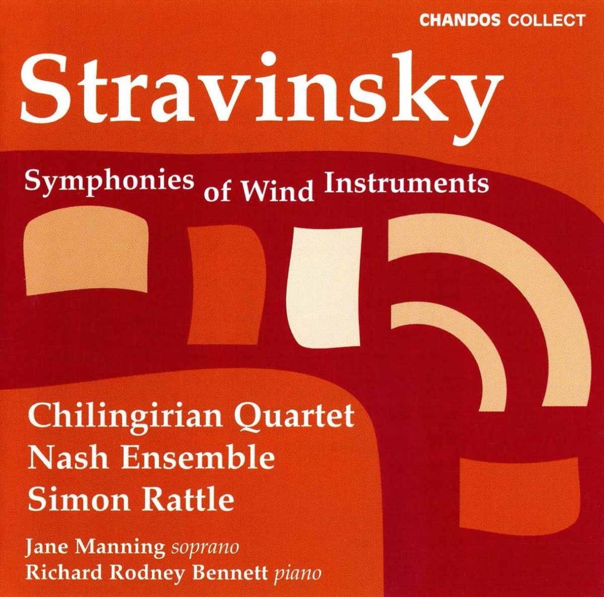 Afbeelding van Anne Shasby, Richard McMahon, Nash Ensemble - Stravinsky: Wind Symphonies