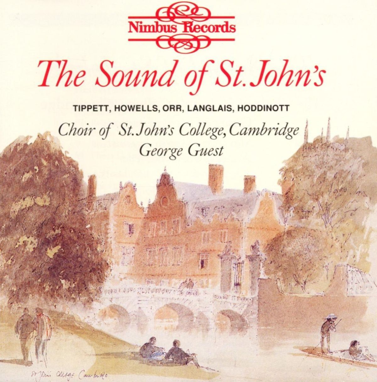 Afbeelding van St. John's College Choir Cambridge, George Guest - The Sound Of St. John's