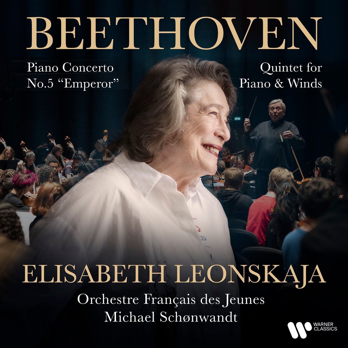 Afbeelding van Elisabeth Leonskaja - Beethoven: Piano Concerto No. 5 "Emperor"