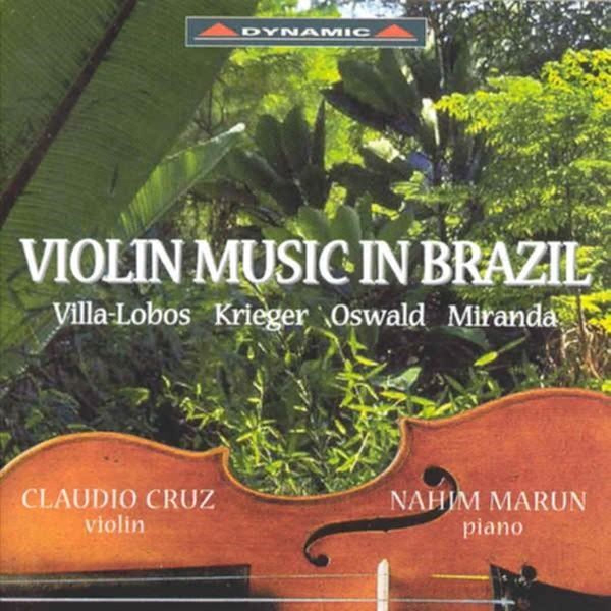 Afbeelding van Claudio Cruz, Nahim Marum - Violin Music in Brazil