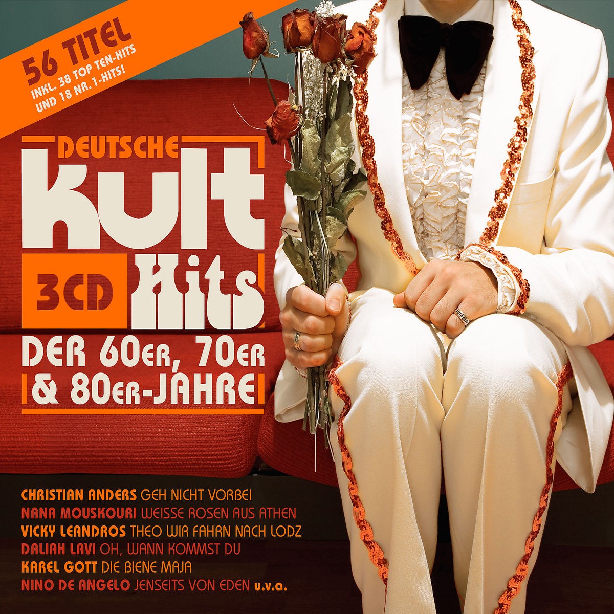 Afbeelding van Various Artists - Deutsche Kulthits Der 60er, 70er & 80er-Jahre