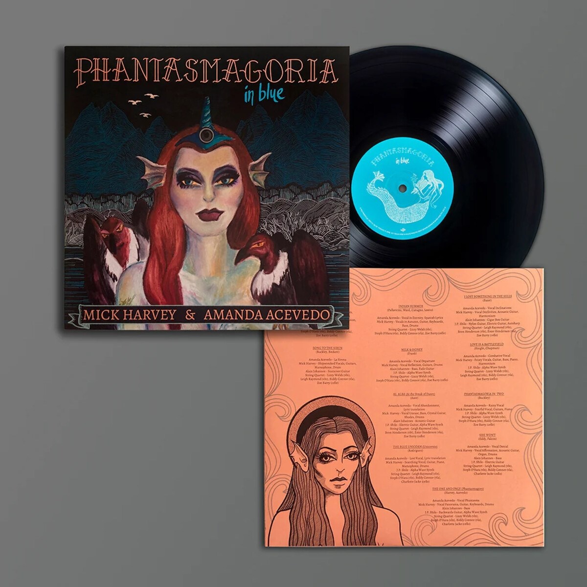 Afbeelding van Mick Harvey & Amanda Acevedo - Phantasmagoria In Blue