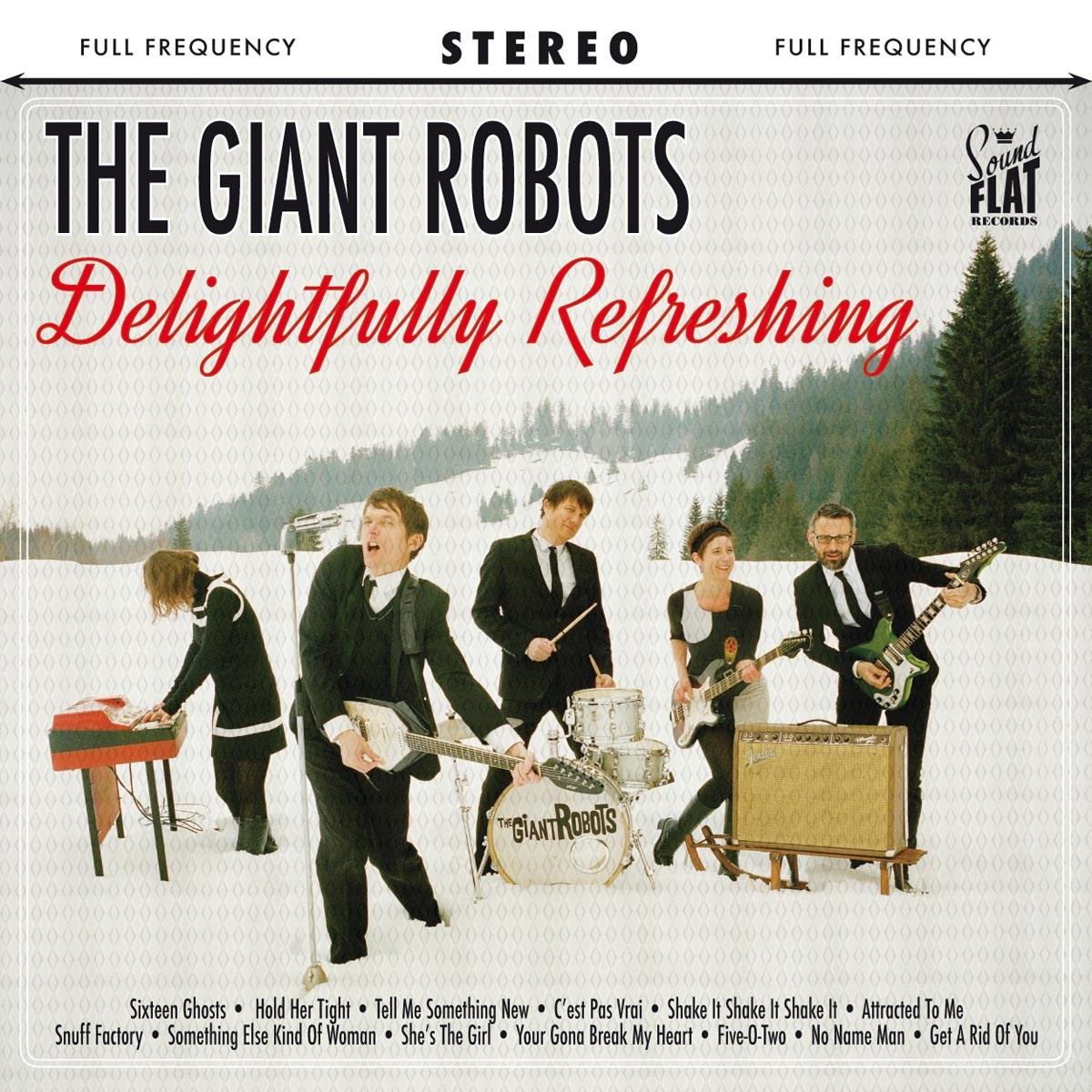 Afbeelding van The Giant Robots - Delightfully Refreshing