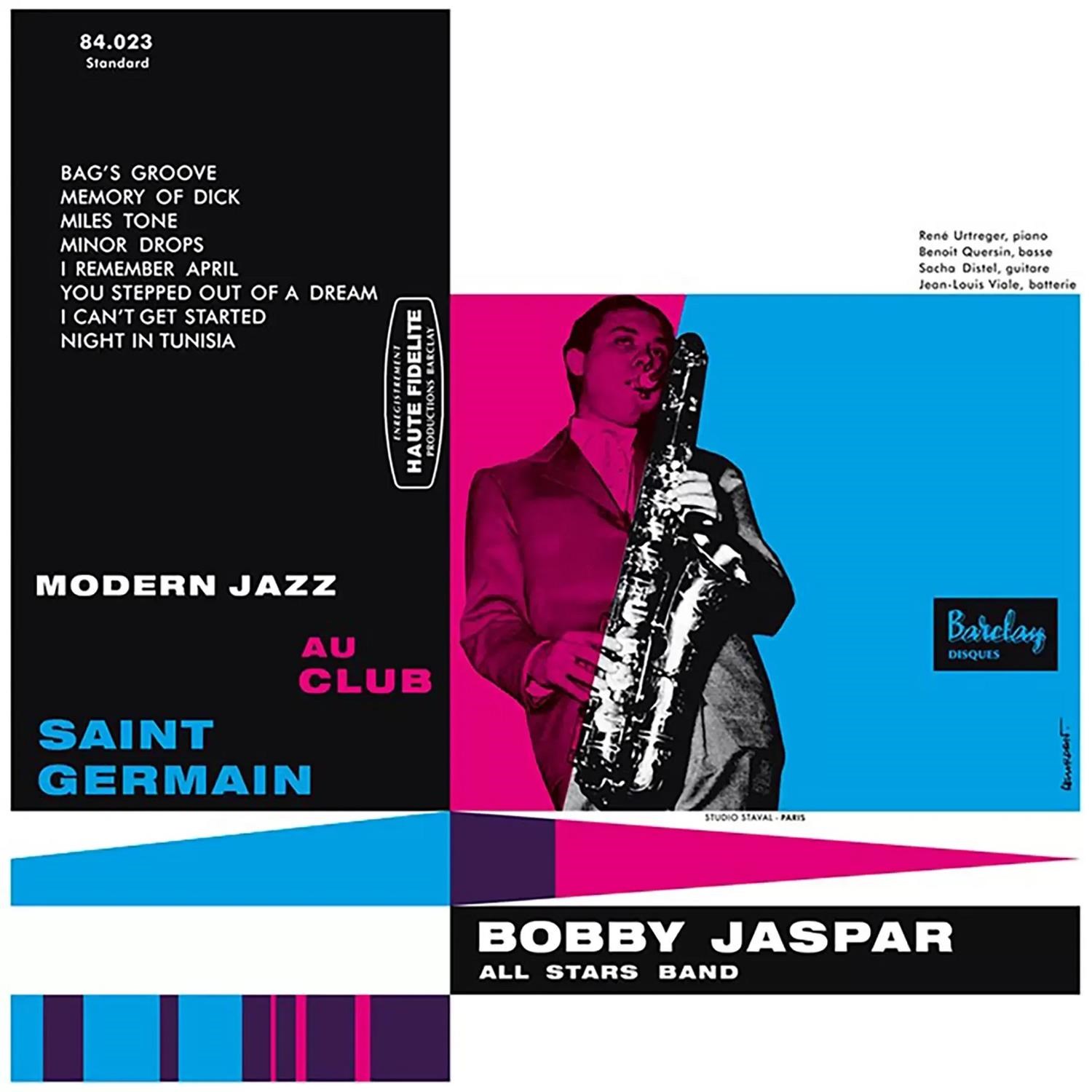 Afbeelding van Bobby Jaspar - Modern Jazz Au Club Saint-Germain