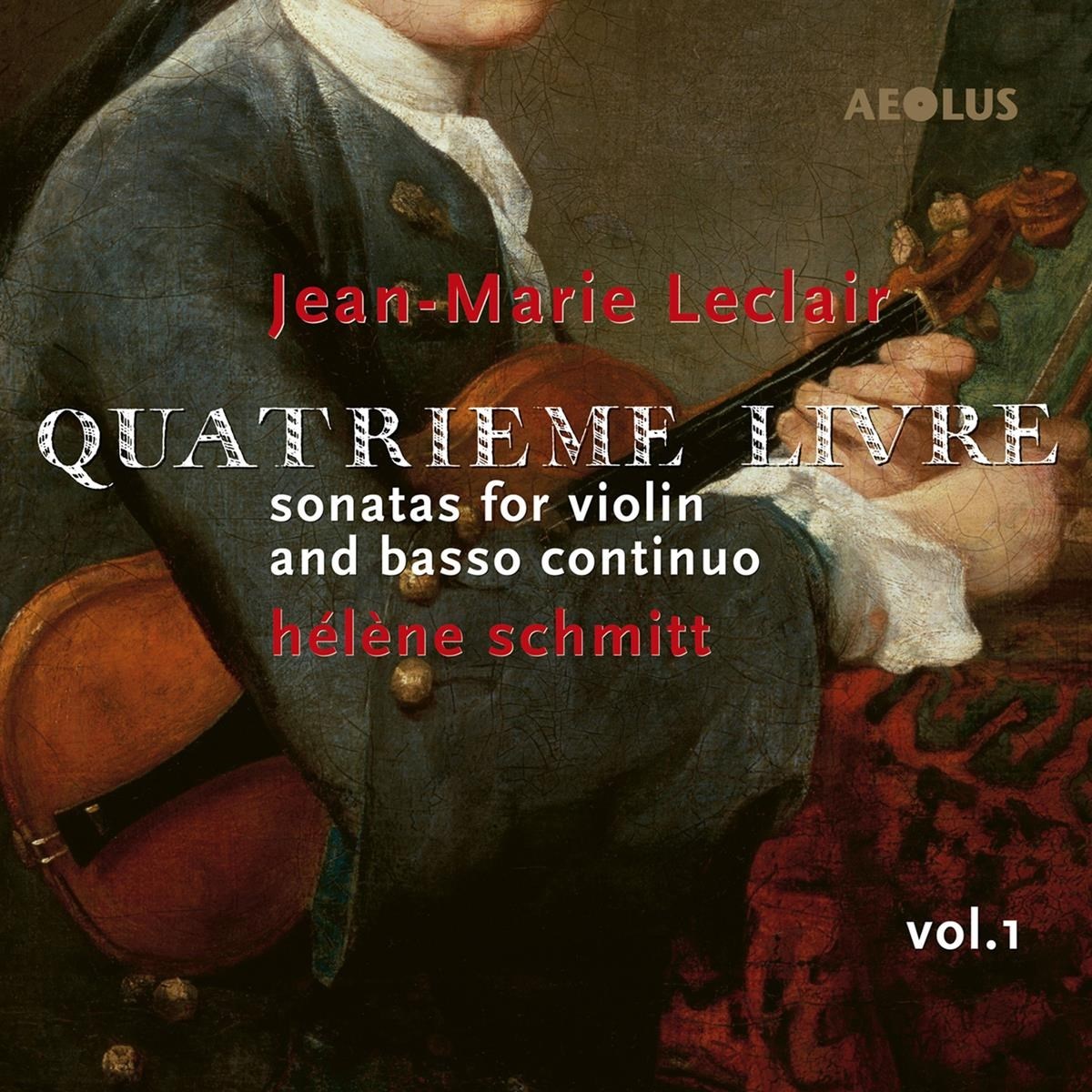 Afbeelding van Hélène Schmitt, François Guerrier, Francisco Manalich - Leclair: Quatrieme Livre, Vol. 1