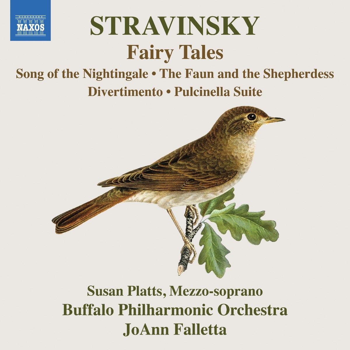 Afbeelding van Susan Platts, Buffalo Philharmonic Orchestra - Stravinsky: Fairy Tales