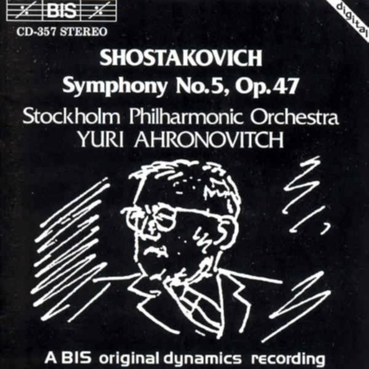 Afbeelding van Stockholm Philharmonic Orchestra - Symphony No.5, Op. 47