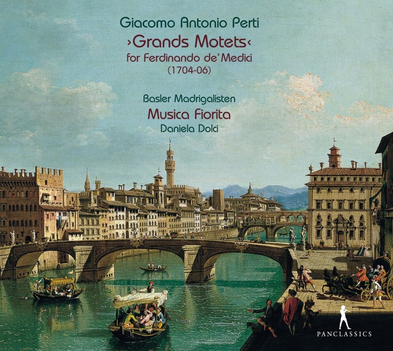 Afbeelding van Basler Madrigalisten, Musica Fiorita, Daniela Dolci - Perti: Grands Motets For Ferdinando De Medici