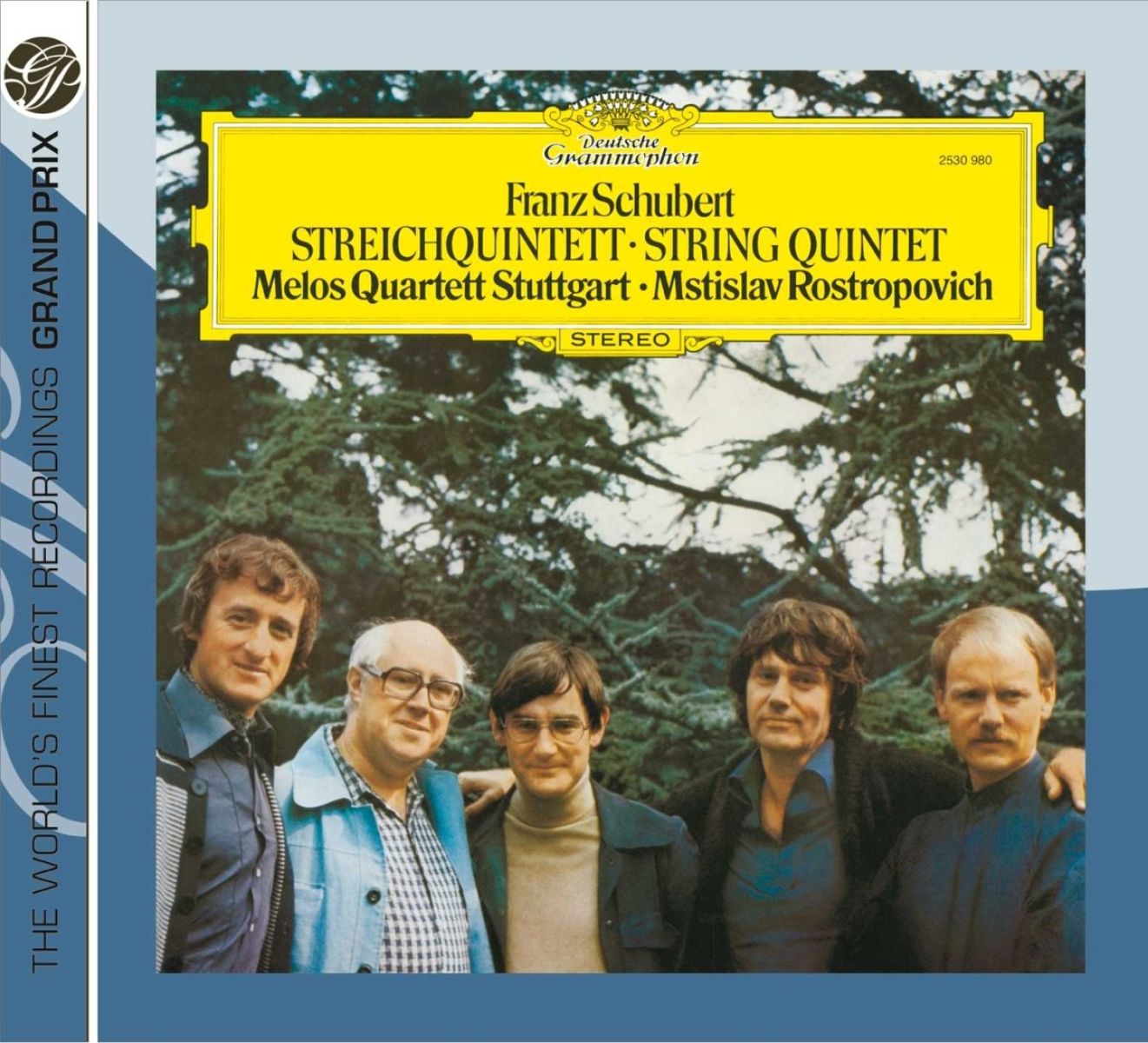 Afbeelding van Melos Quartet, Mstislav Rostropovich - Schubert: String Quintet D 956