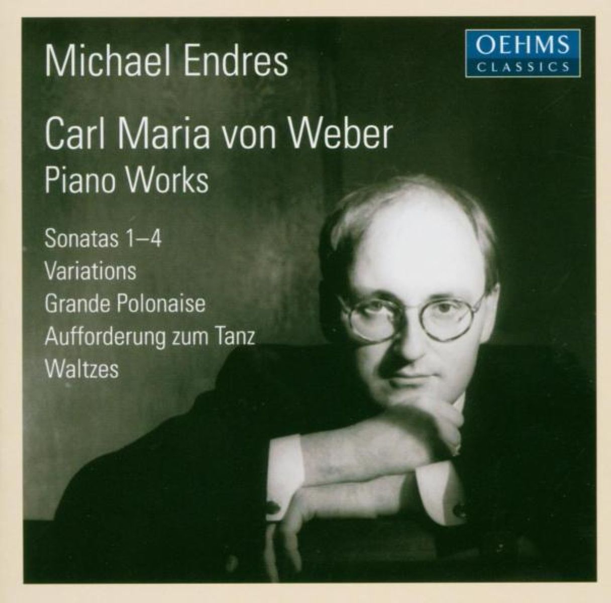 Afbeelding van Michael Endres - Von Weber: Piano Sonatas 1-4 | Variations Op.7 &
