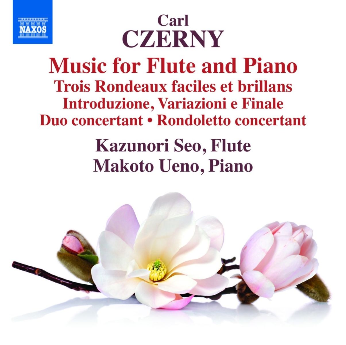 Afbeelding van Kazunori Seo & Makoto Ueno - Czerny: Music For Flute And Piano