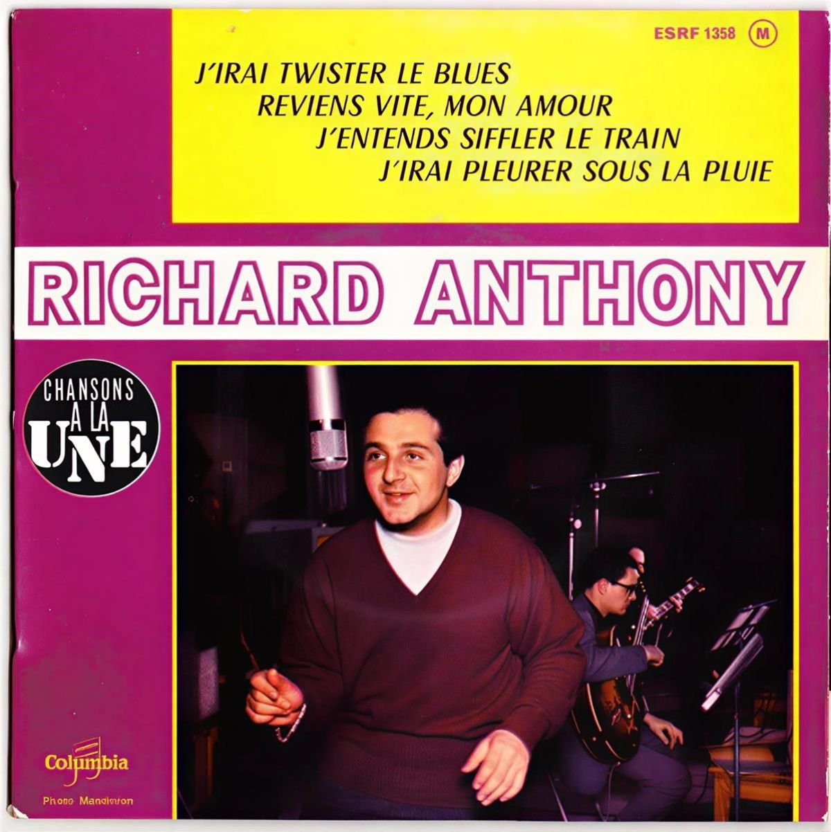 Richard Anthony - J'irai Twister Le Blues