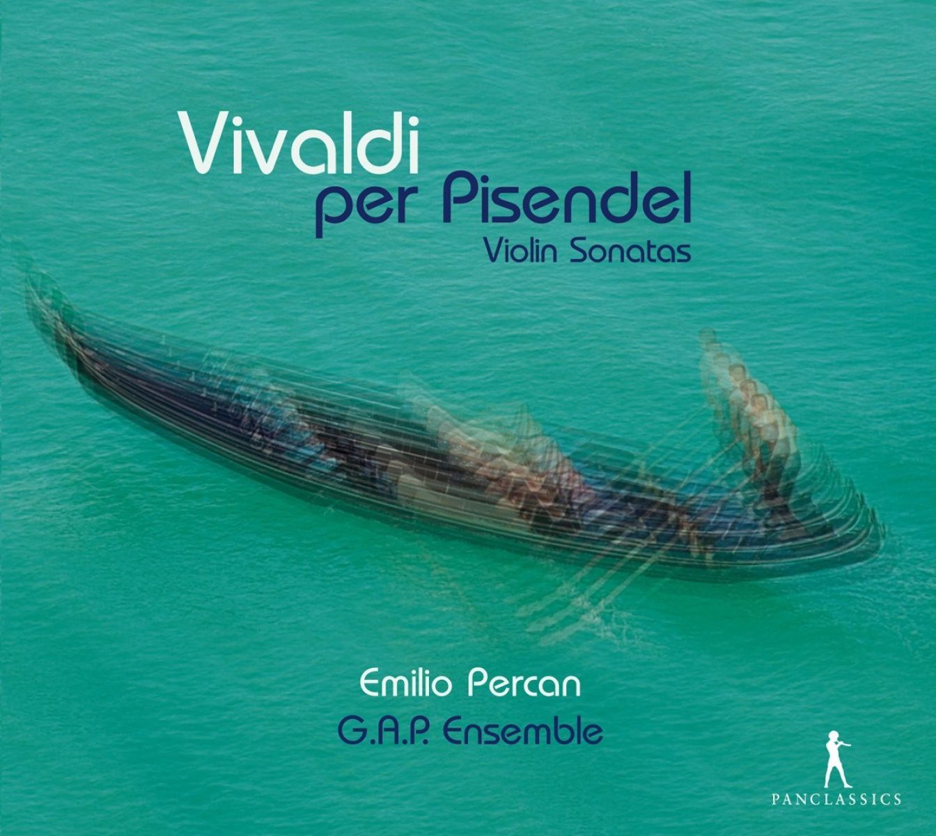 Afbeelding van Oriol Aymat, Rafael Bonavita, Luca Quintavalle & Emilio Percan - Vivaldi: Per Pisendel Violin Sonatas