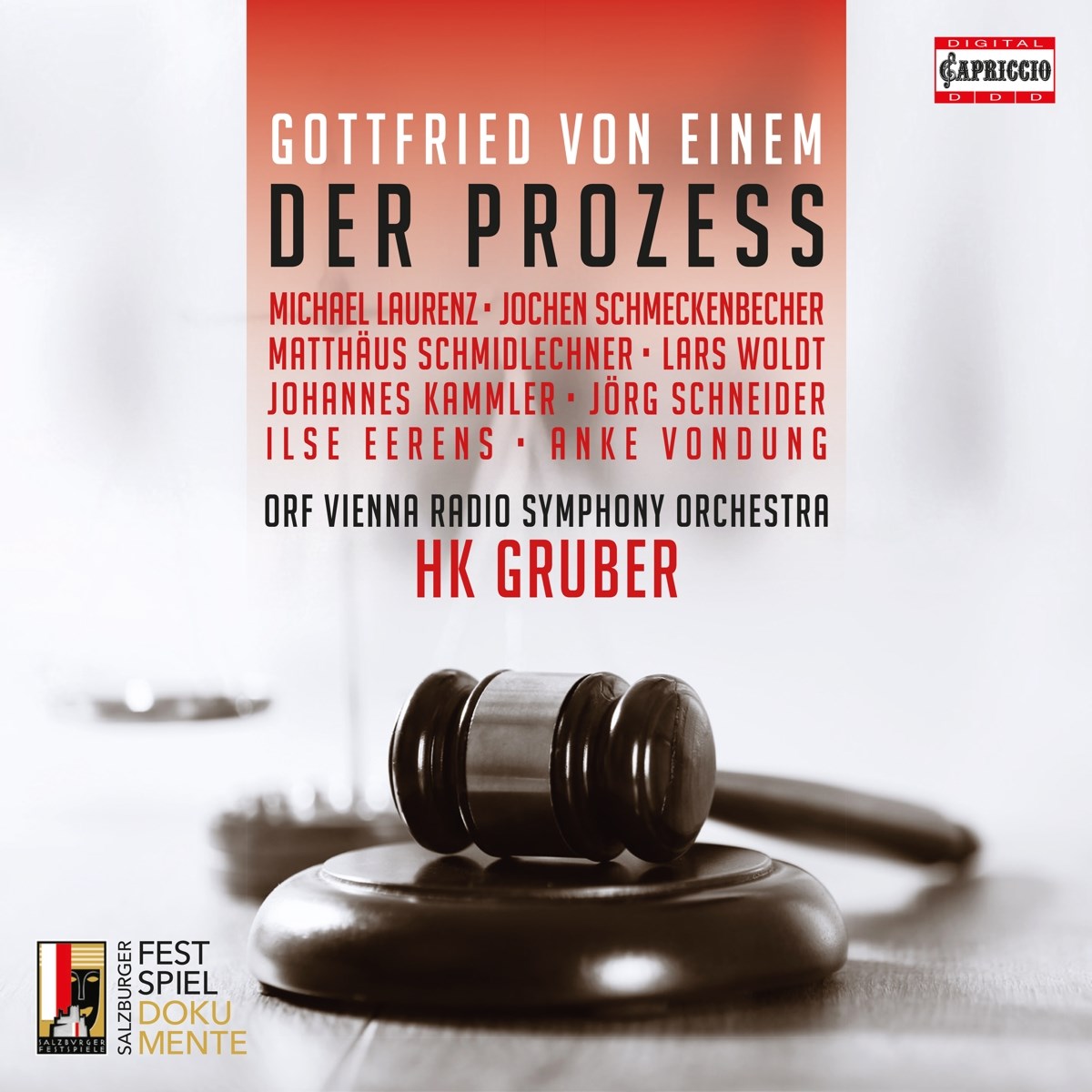Afbeelding van Michael Laurenz, ORF Radio-Symphonieorchester Wien, HK Gruber - Der Prozess (The Trial)