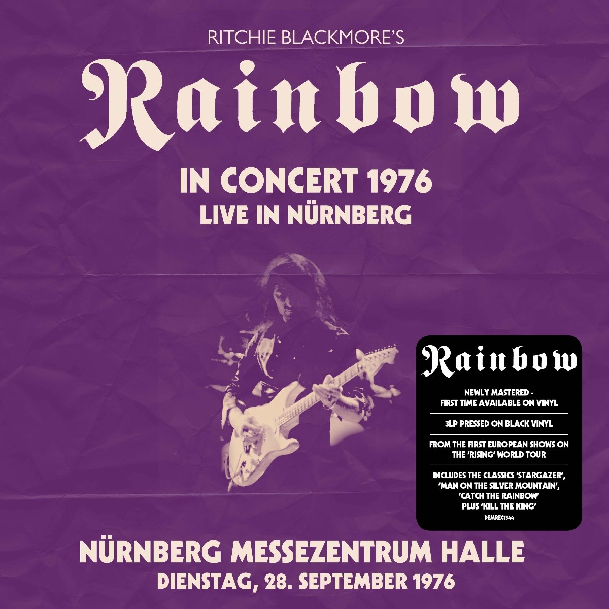 Afbeelding van Ritchie Blackmore's Rainbow - In Concert 1976: Live In Nürnberg