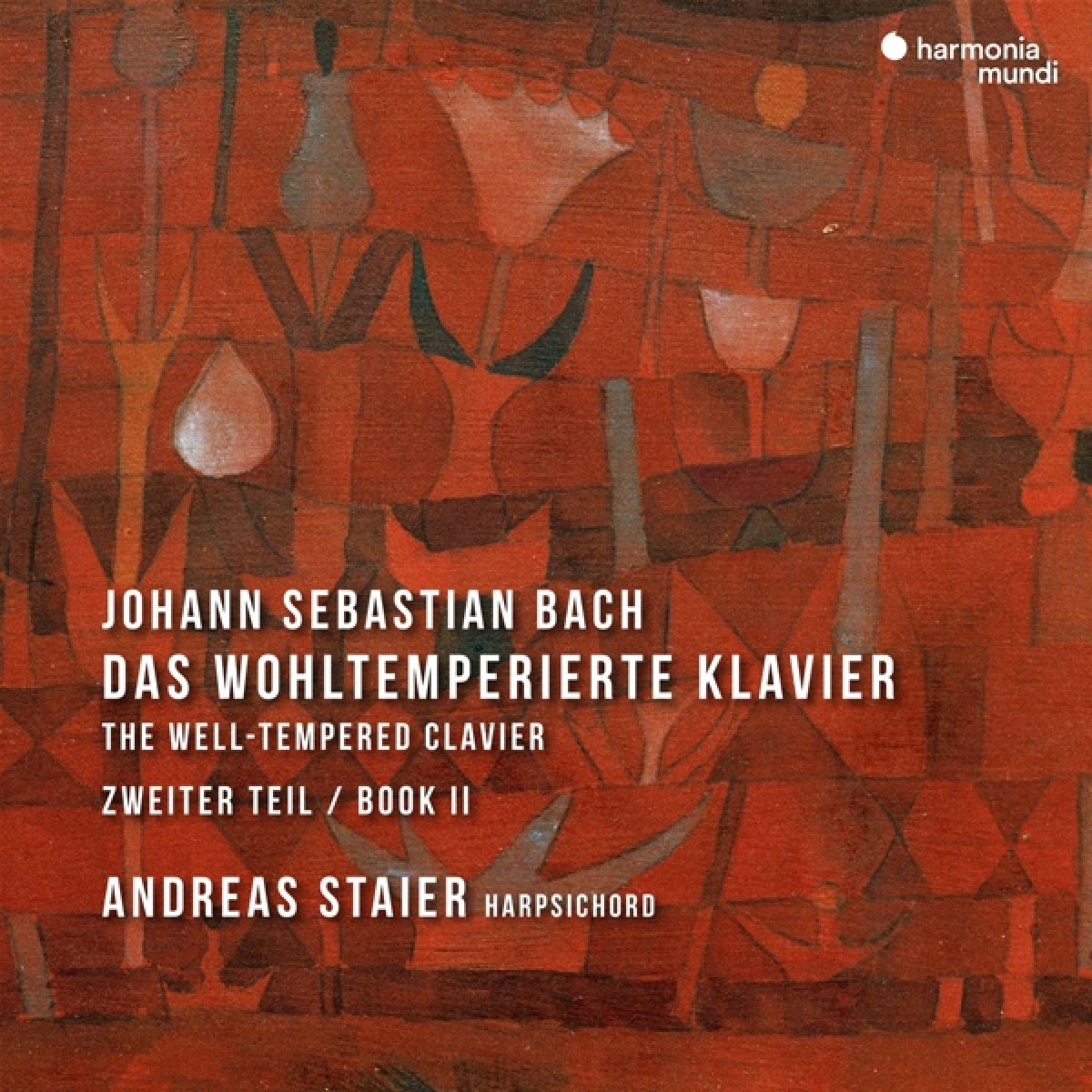 Afbeelding van Andreas Staier - J.S. Bach: Das Wohltemperierte Klavier Zweiter Teil