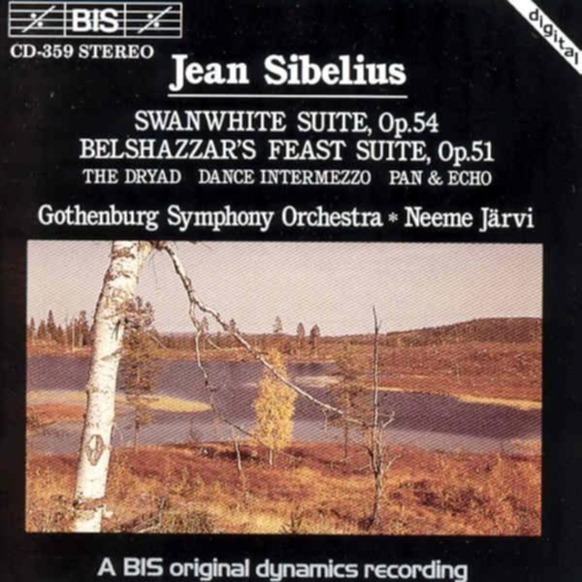 Afbeelding van Gothenburg Symphony Orchestra, Neeme Järvi - Sibelius: (Compl.Ed. 21), Joutsikki